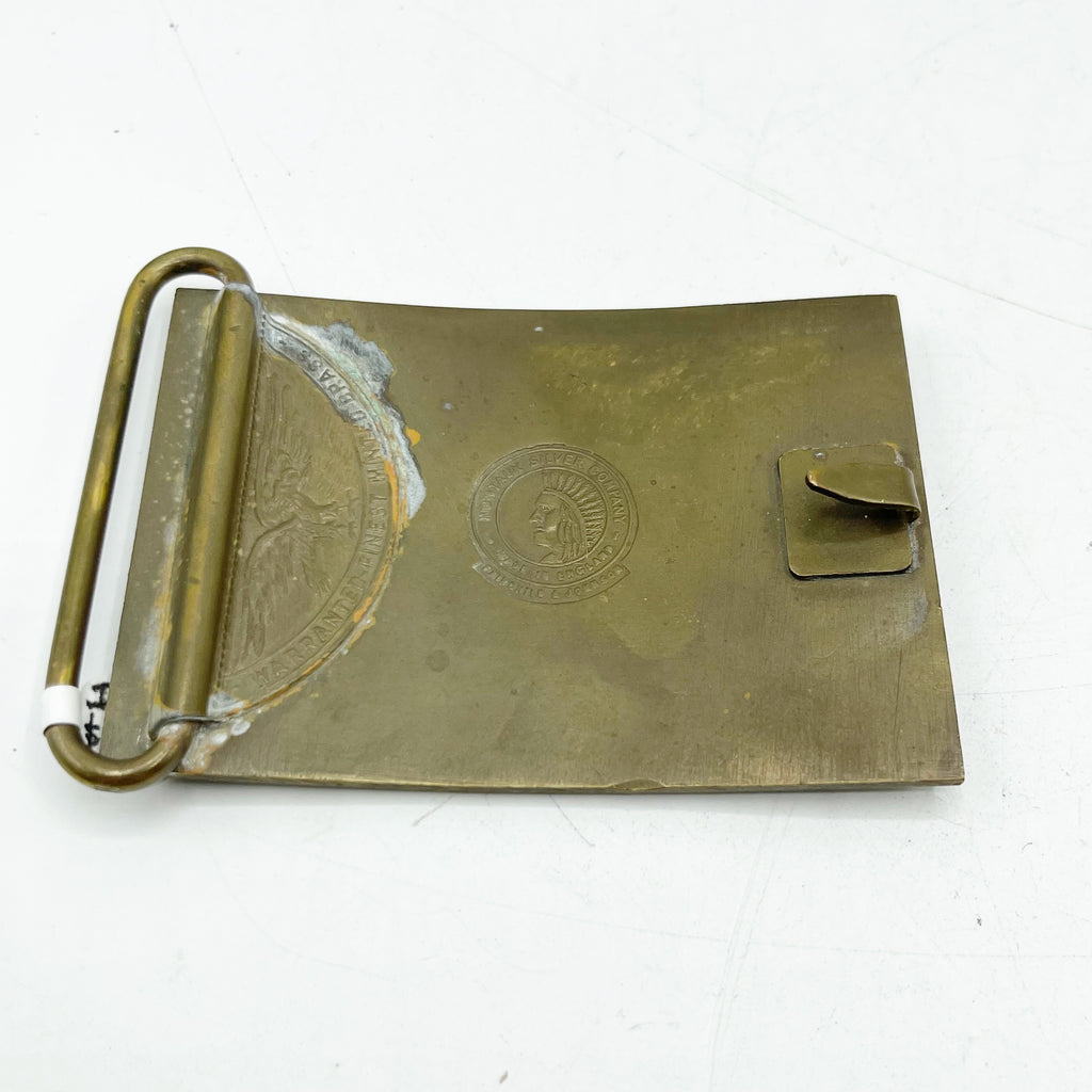 Vintage Indian Motorcycles Brass belt Buckle