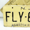 Pair Of Vintage New Jersey License Plates