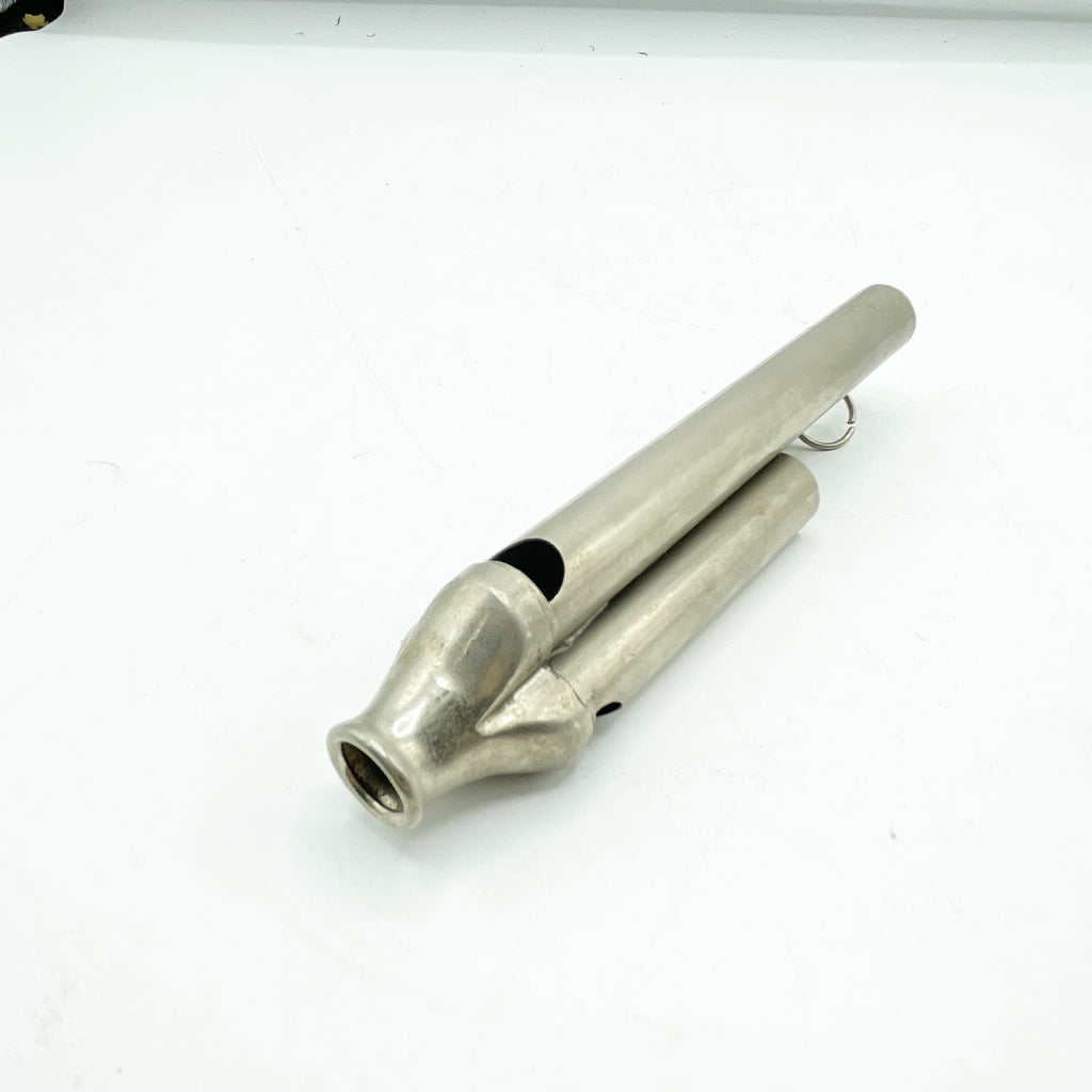 Vintage 3 Barrel Germany Conductor Train Whistle