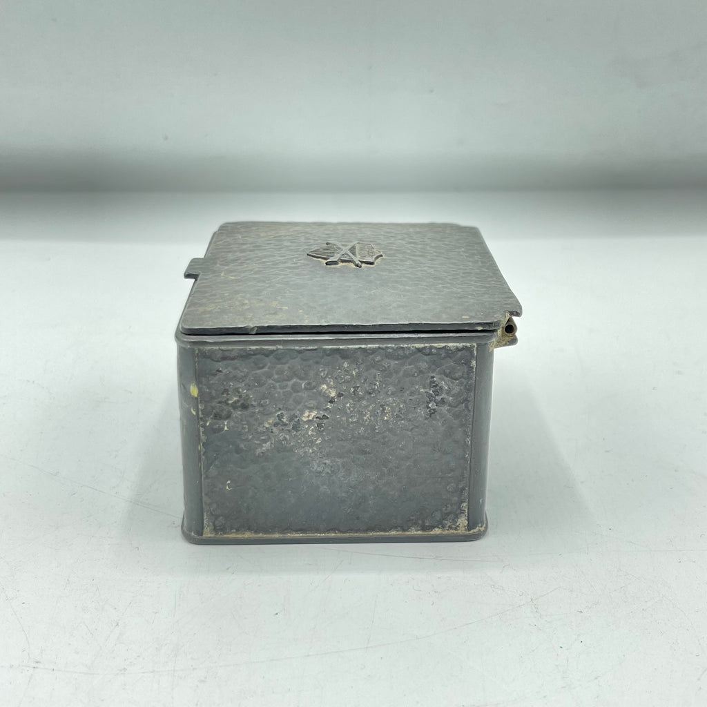 Antique World War 1 Weiduch Bros Hinged Metal Box
