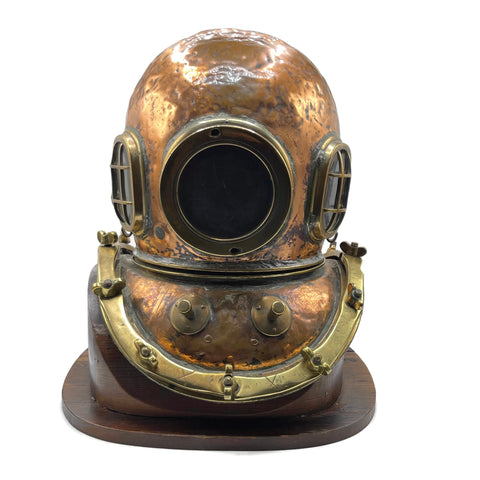 Antique Original Siebe Gorman Naval Diving Helmet