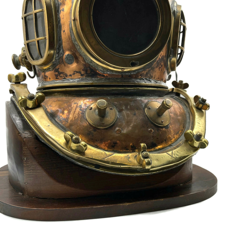 Antique Original Siebe Gorman Naval Diving Helmet