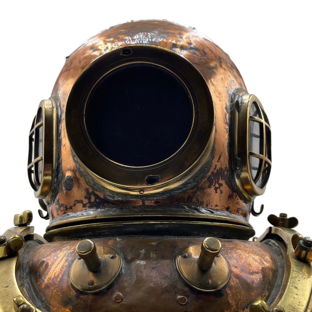 Antique Original Siebe Gorman Naval Diving Helmet