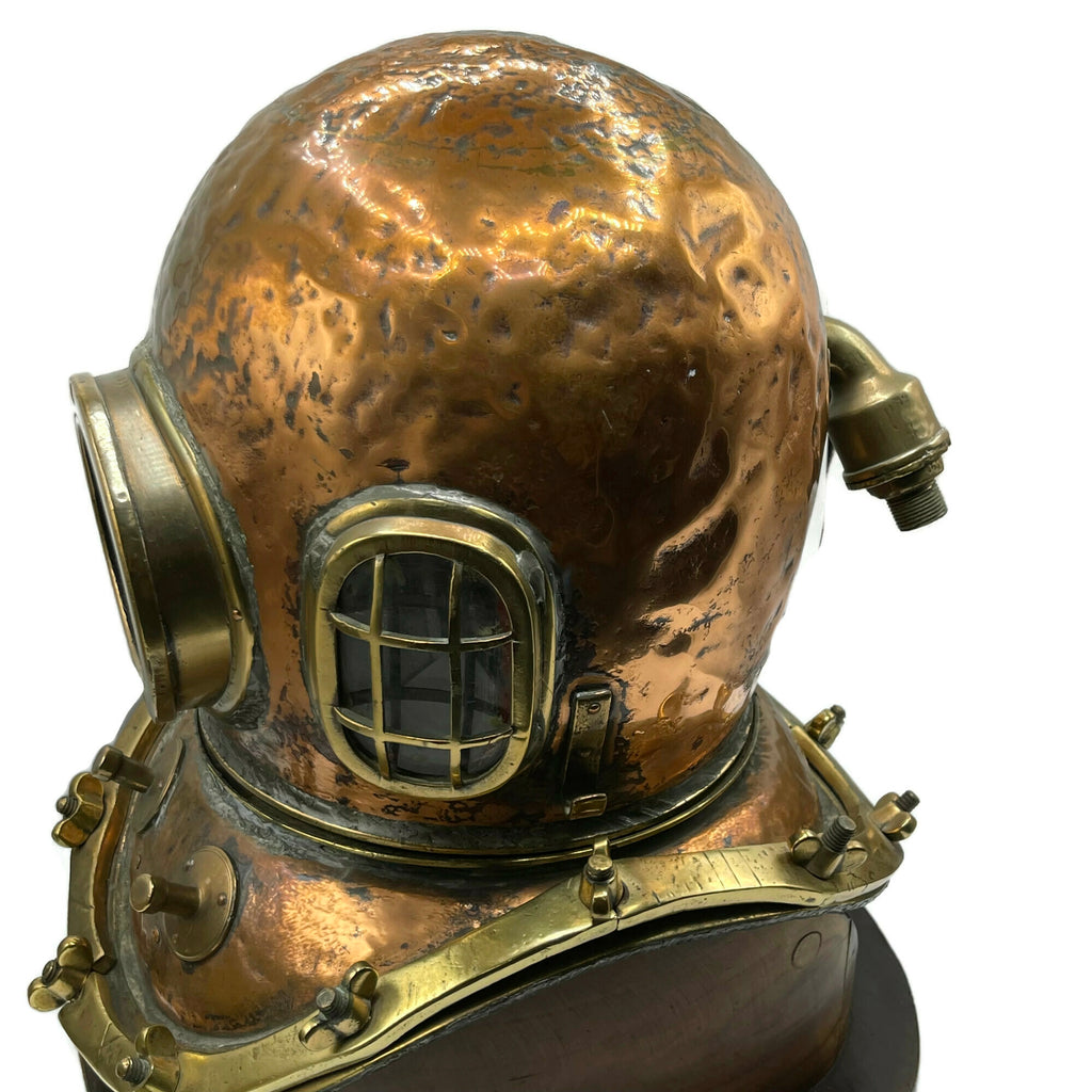 Antique Original Siebe Gorman Naval Diving Helmet
