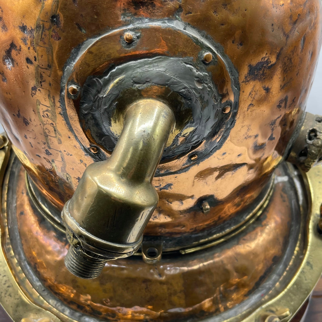 Antique Original Siebe Gorman Naval Diving Helmet