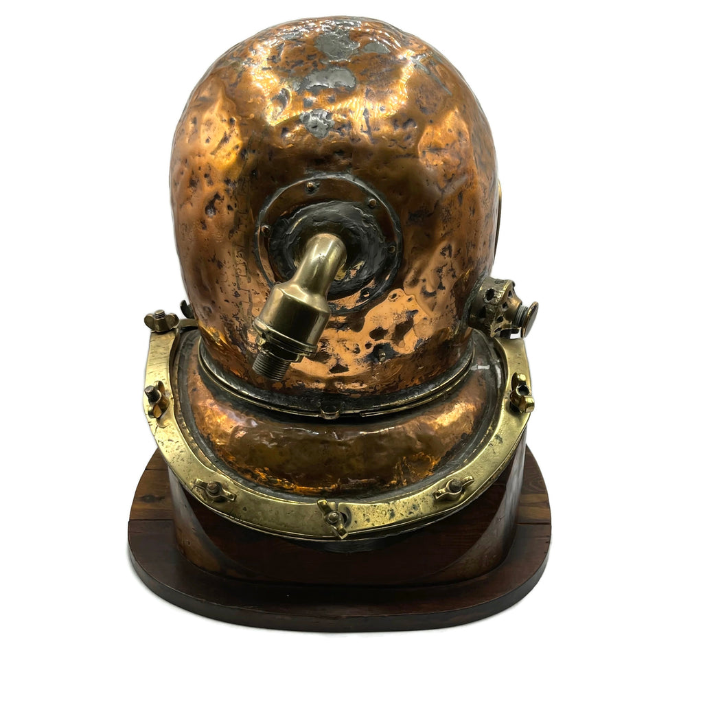 Antique Original Siebe Gorman Naval Diving Helmet