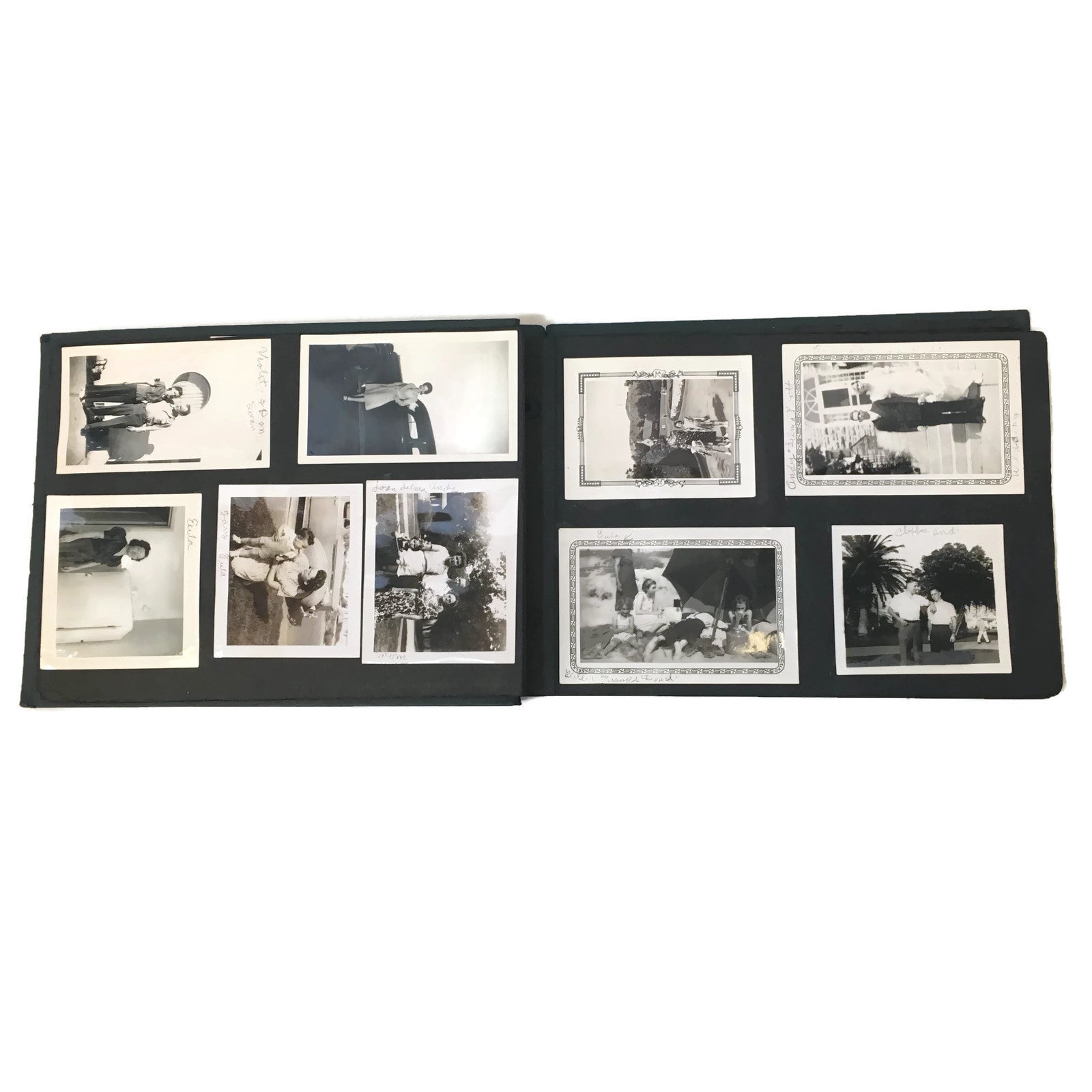 Vintage Photo Album w/ 80+ Photographs