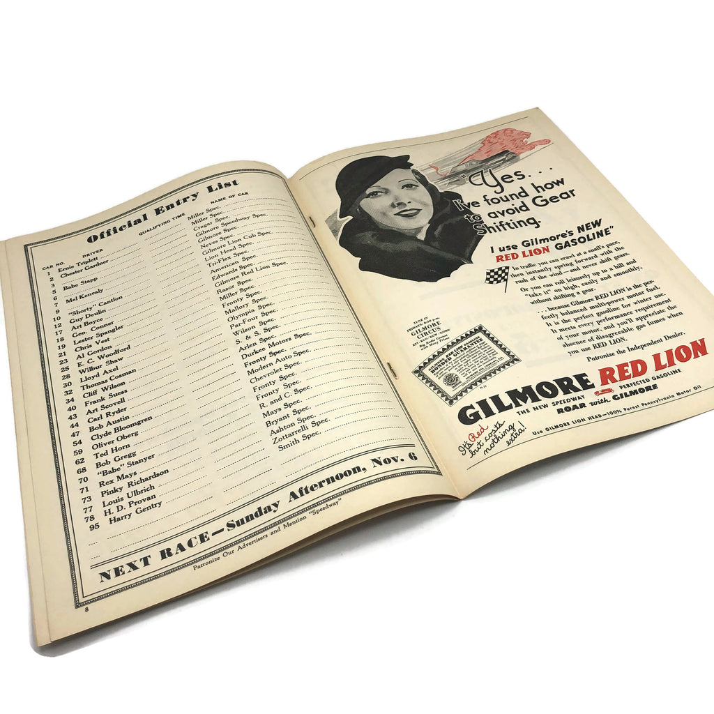 Legion Ascot Speedway October 1932 Issue