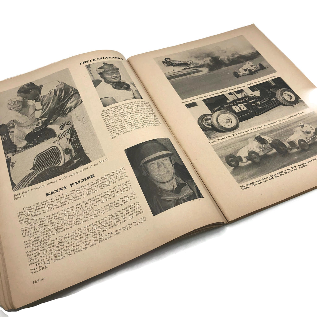 Vintage 1949 West Coast Racing Album Annual Issue