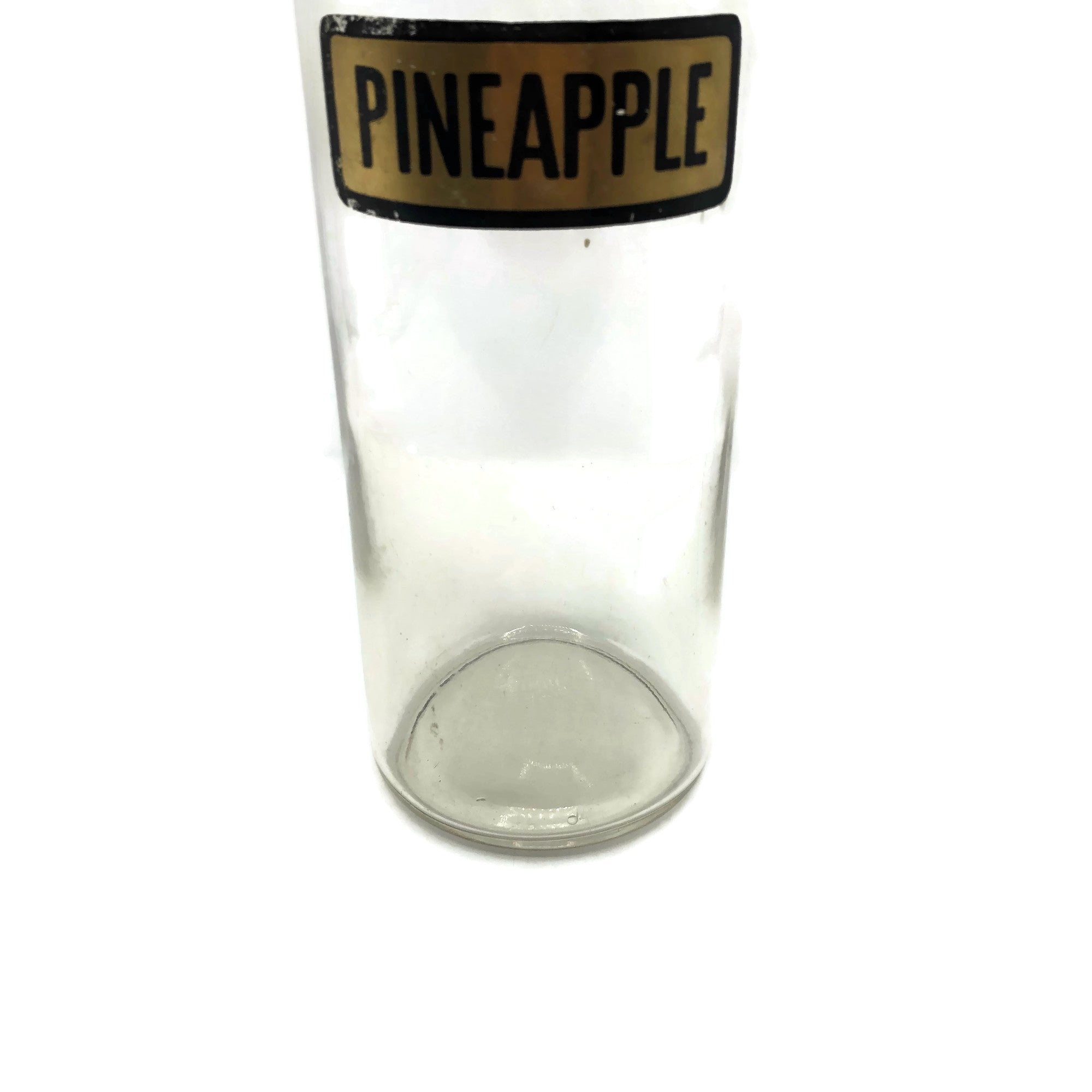 Vintage Pineapple Soda Fountain Syrup Bottle Circa 1920