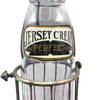 Antiques 1890’s Jersey Cream Soda Fountain Syrup Bottle With Cage