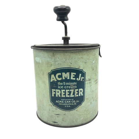 Vintage ACCME Jr. Ice Cream Freezer Circa 1910