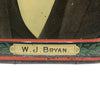 Antique William Jennings Bryan Memorial Tin Litho Tray Circa 1925