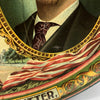 Antique Oval McKinley Roosevelt Jugate Campaign Advertising Tray