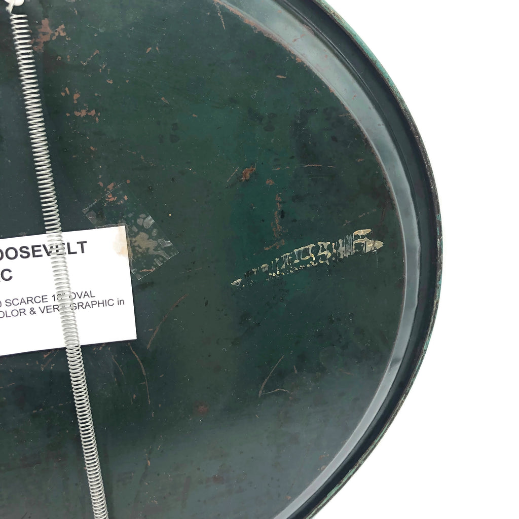 Antique Oval McKinley Roosevelt Jugate Campaign Advertising Tray