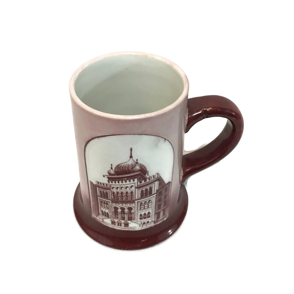 Antique Circa 1904 Lulu Temple Beer Mug