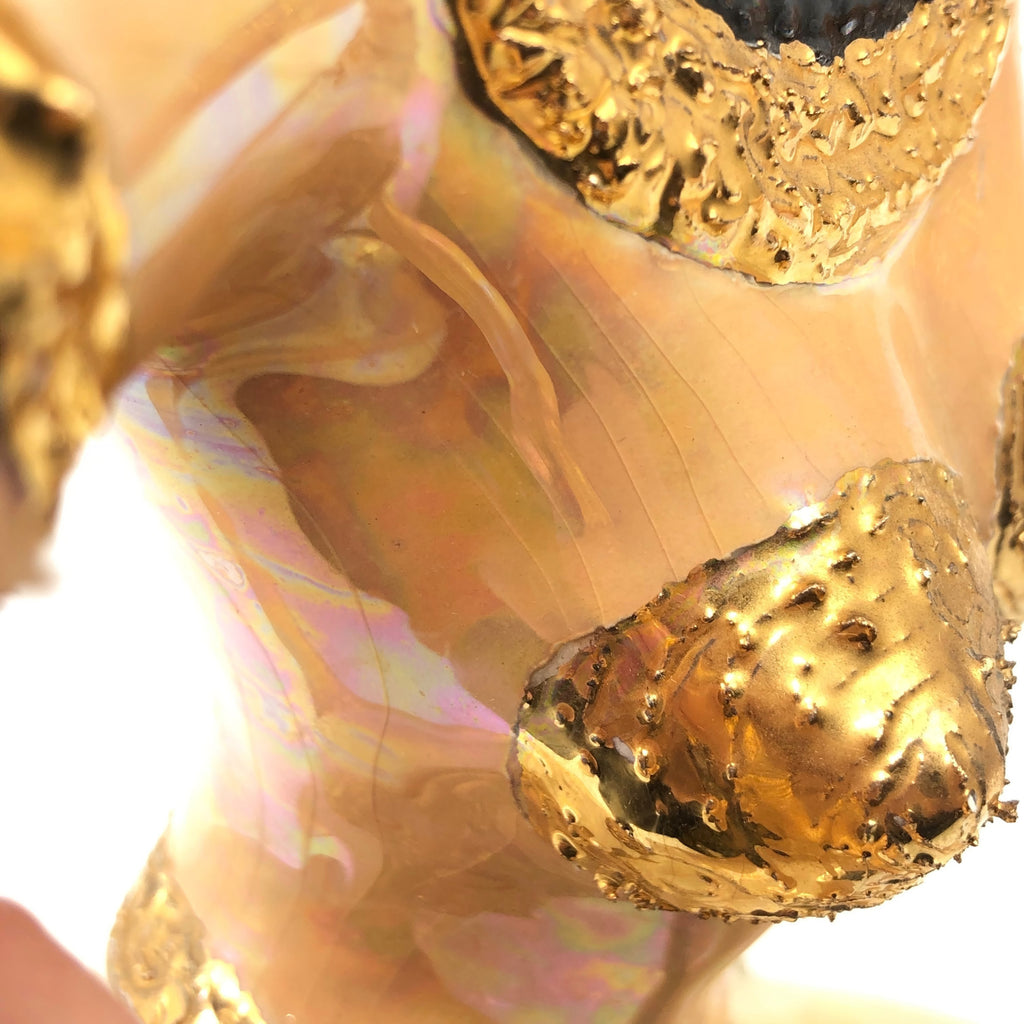 Vintage 1950’s Pair of Asian Ceramic Figurines