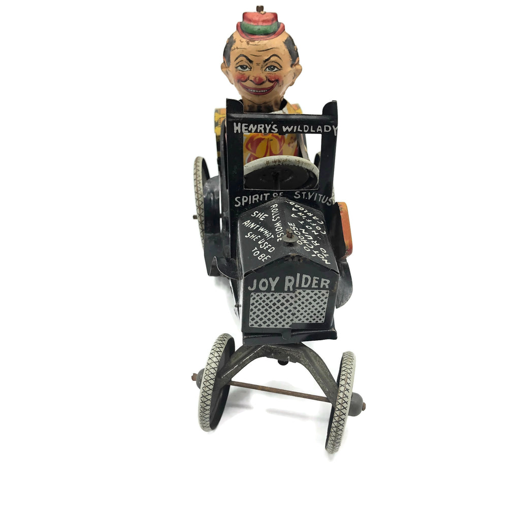 Antique 1920’s Marx Joy Rider Wind Up Tin Toy