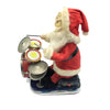 Vintage Battery Santa Playing Drums Toy (As Is)