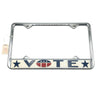 Vintage Vote License Plate Frame