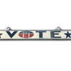 Vintage Vote License Plate Frame