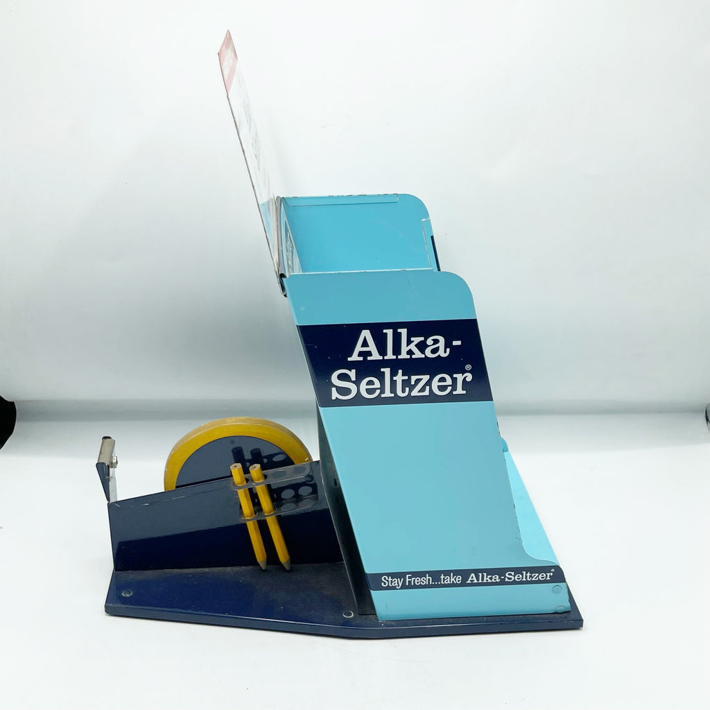 Vintage 1960’s Alka-seltzer Counter Top Display