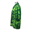 Vintage Men's 1970's Lime Green Hawaiian Shirt
