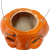 Antique Pressed Cardboard Jack O’ Lantern Lantern W/ Handle