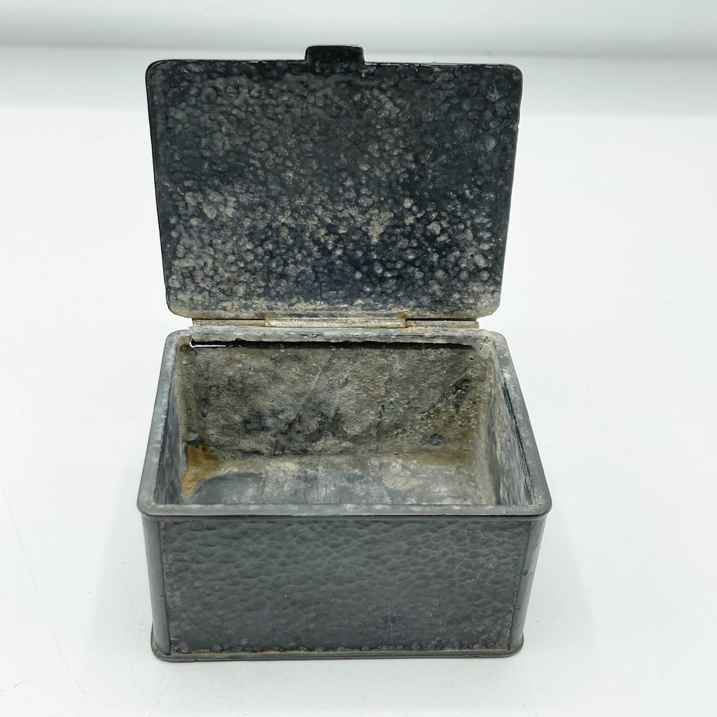 Antique World War 1 Weiduch Bros Hinged Metal Box