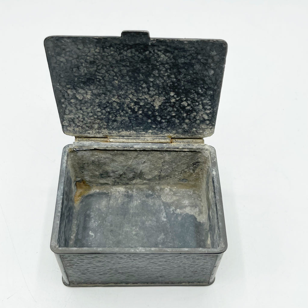 Antique World War 1 Weiduch Bros Hinged Metal Box