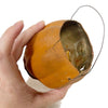 Vintage Small Jack o' Lantern Halloween Lantern W/ Paper Liner & Handle