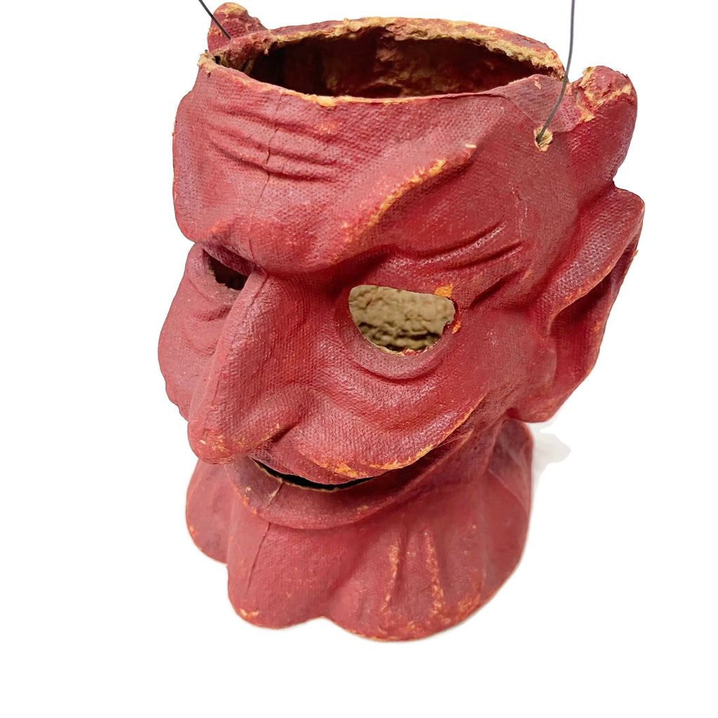 Vintage 1900’s-1940’s Antique Halloween Devil Lantern