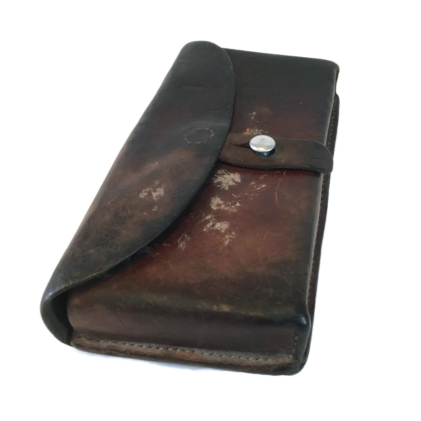 Vintage Leather German Ammo Pouch