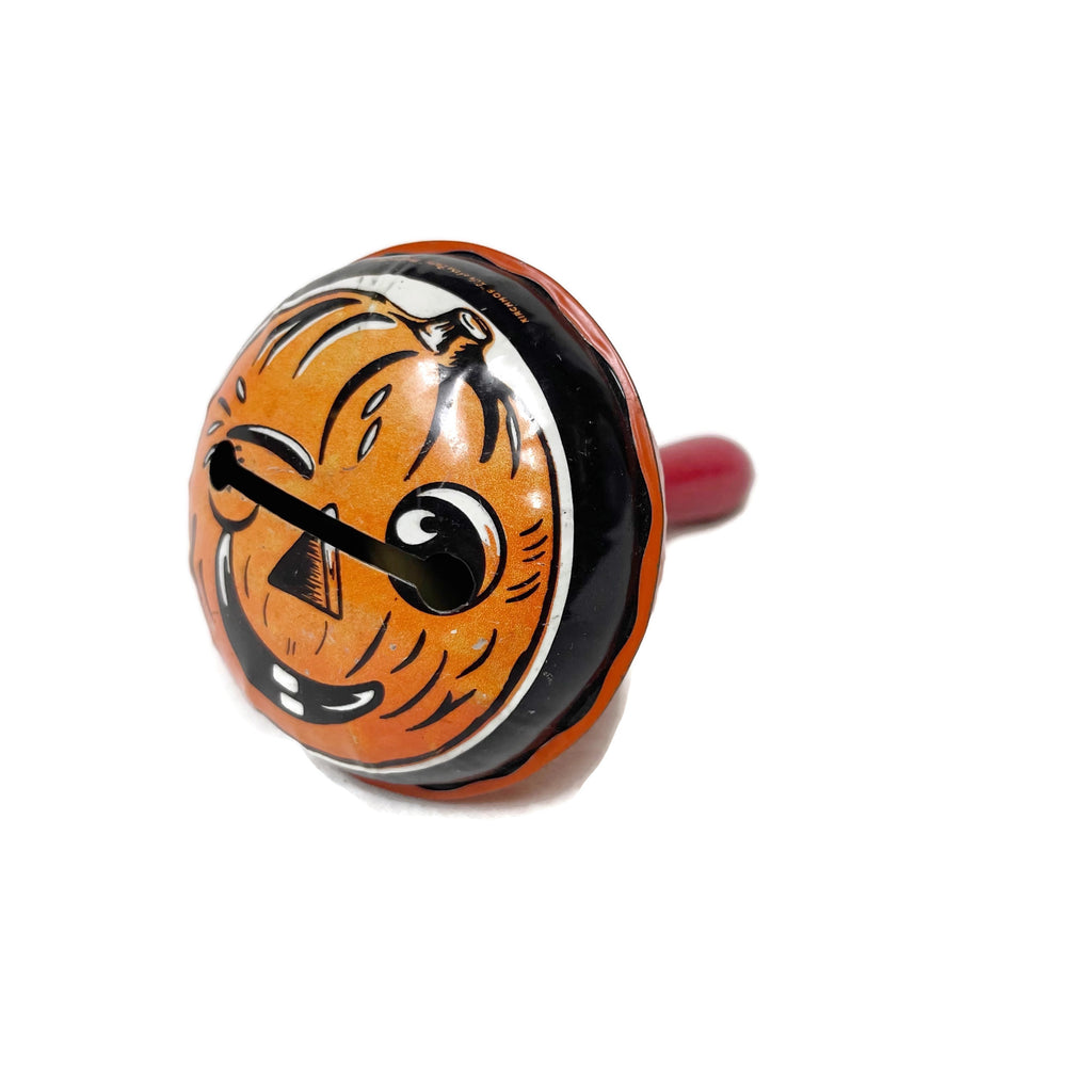 Vintage Halloween Tin Noise Maker Toy