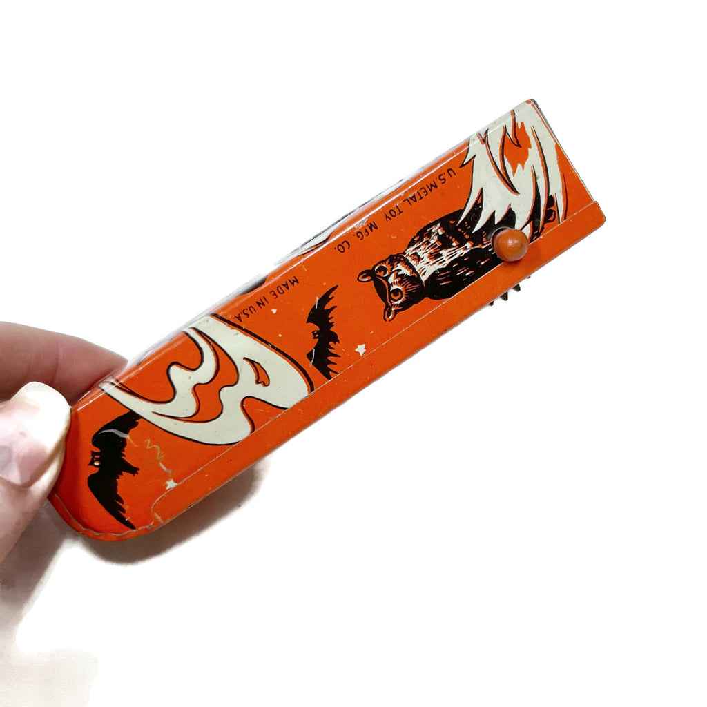 Vintage Halloween Witch Ratchet Noise Maker