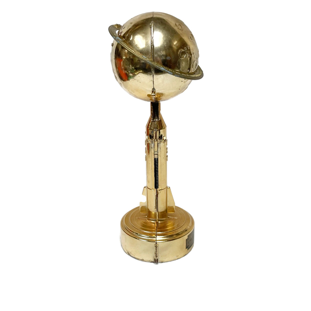 Vintage made for First National Bank Promo Rocket Ship/ Moon Bank