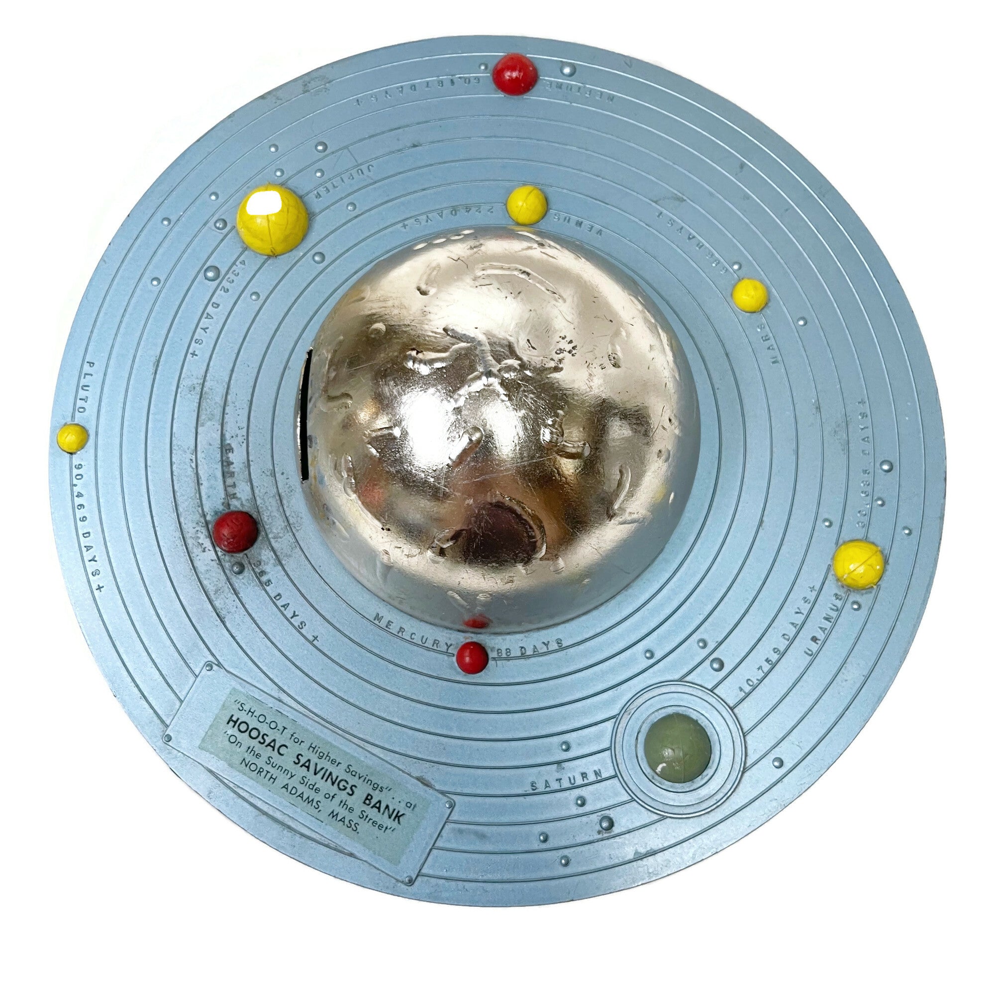 Vintage made for Hoosac Savings Solar System/ Planet Bank