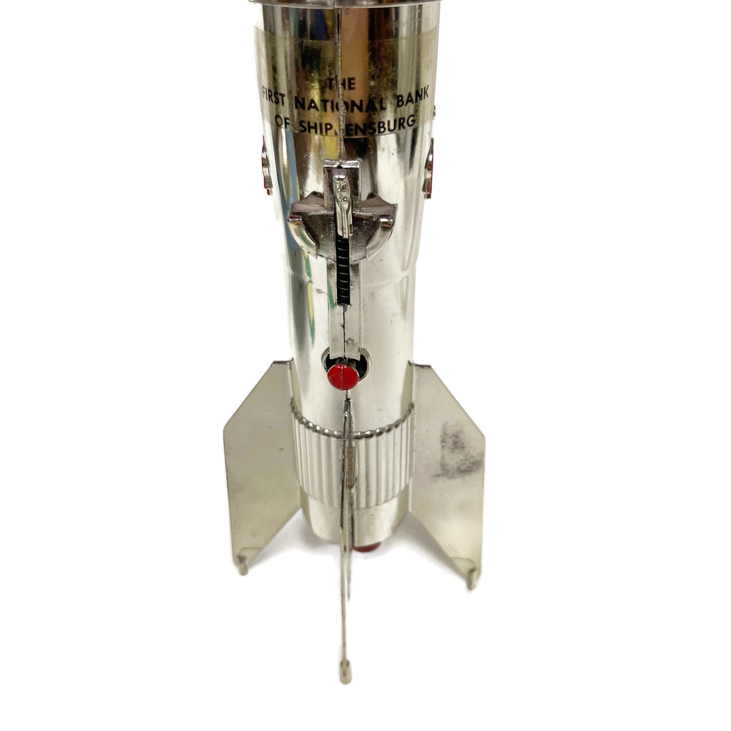 Vintage Mid Century Astro Rocket Ship Bank