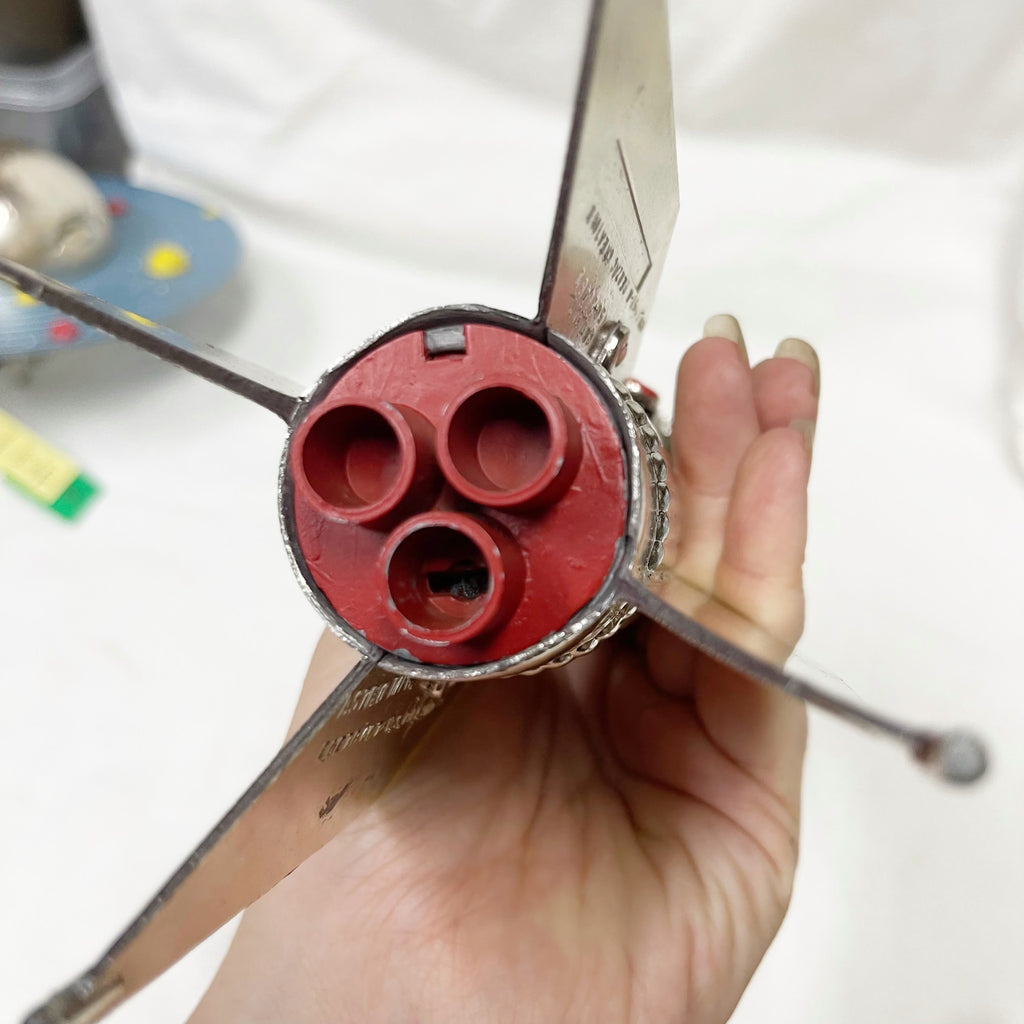 Vintage Mid Century Astro Rocket Ship Bank