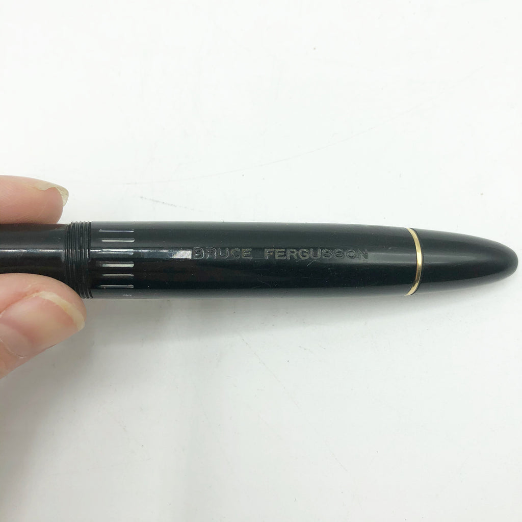 Vintage Montblanc Meisterstuck Black Fountain Pen