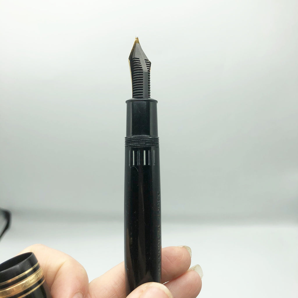 Vintage Montblanc Meisterstuck Black Fountain Pen