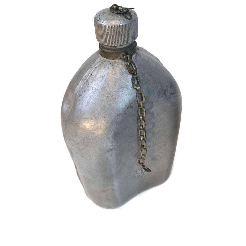 Antique WW1 1918 Canteen W/ 1917 Cover