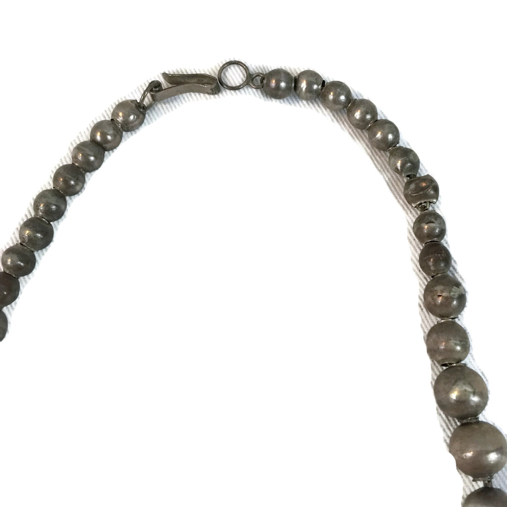 Vintage Sterling Silver & Turquoise Necklace