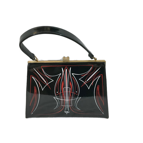 Vintage Pin Striped Purse