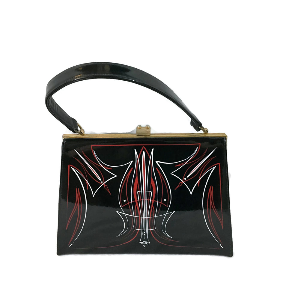 Vintage Pin Striped Purse