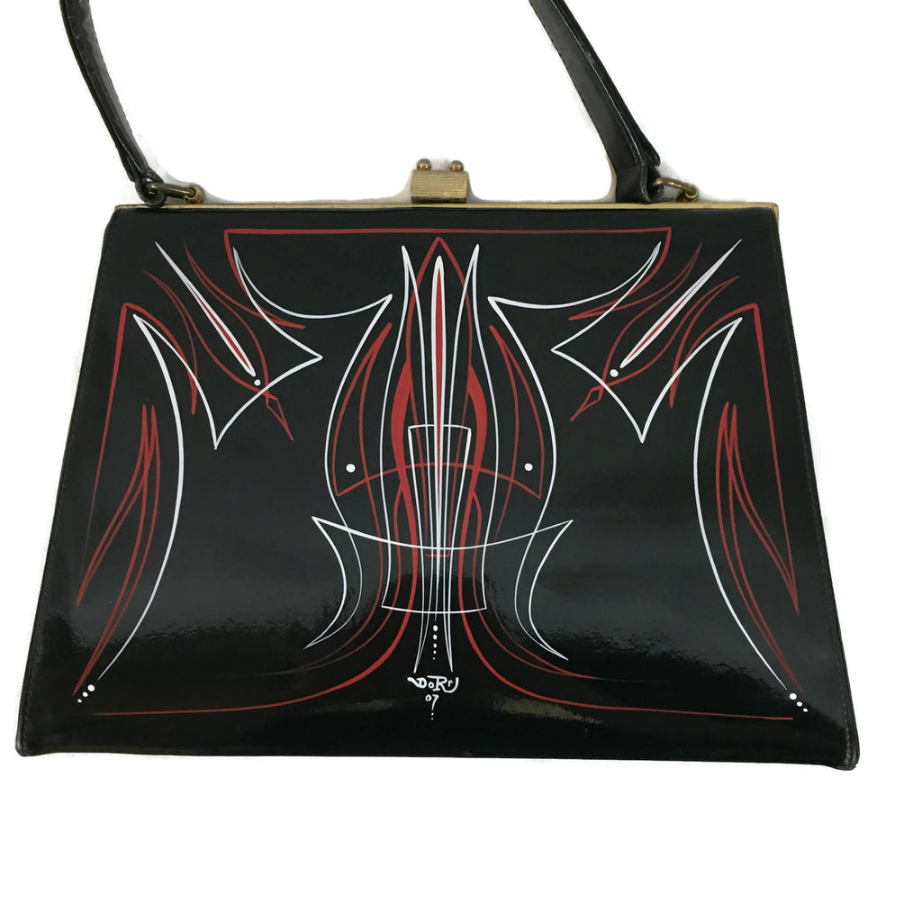 Vintage Pin Striped Purse