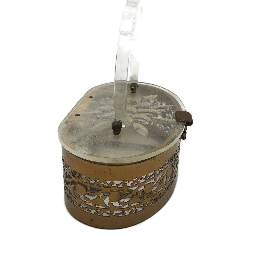 vintage lucite purse