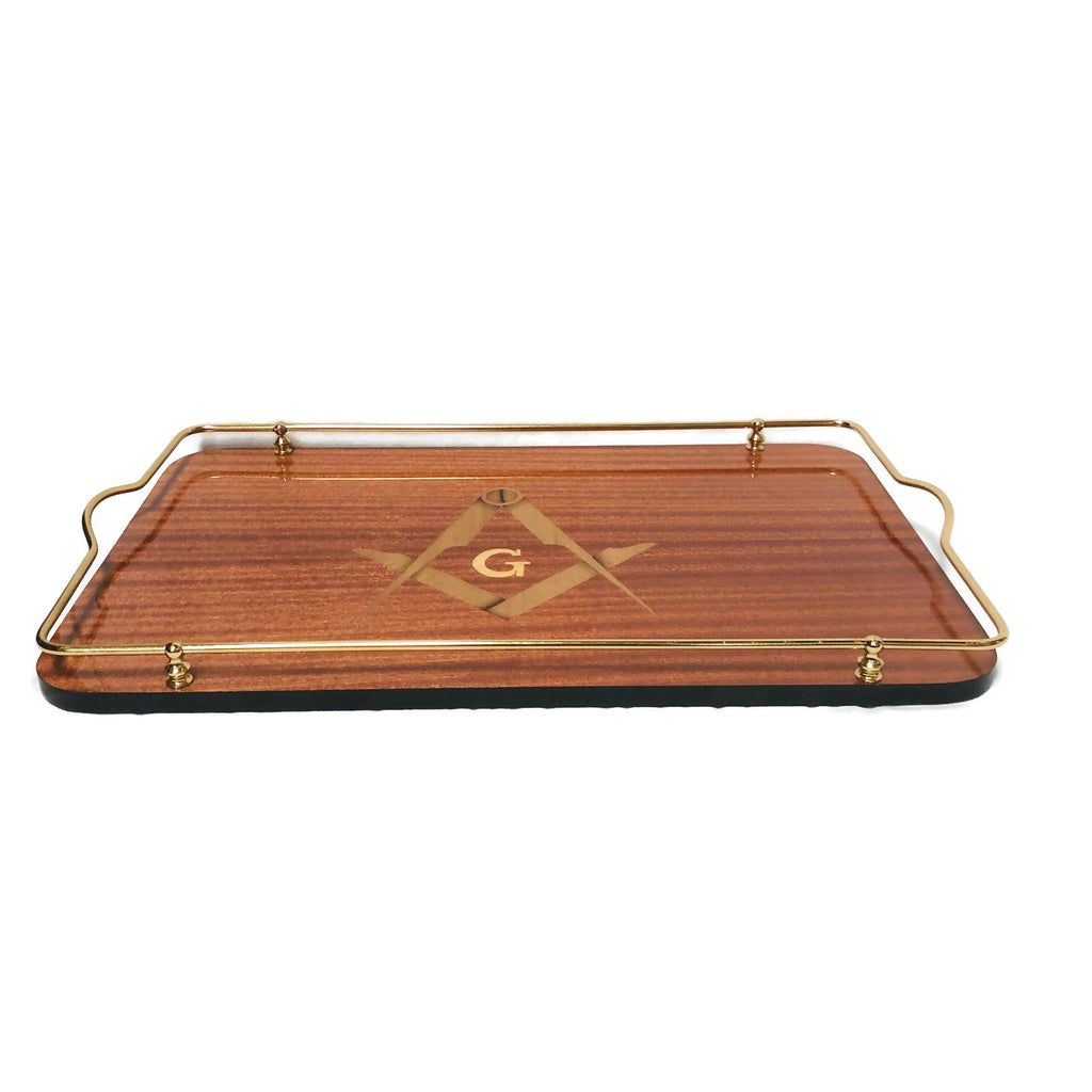 Freemason Masonic Serving Tray