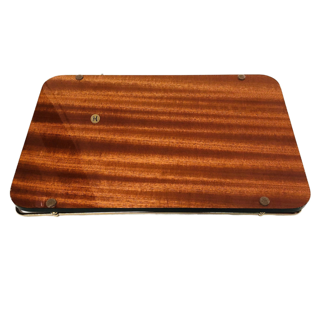 Vintage Italian Inlay Freemason Serving Tray