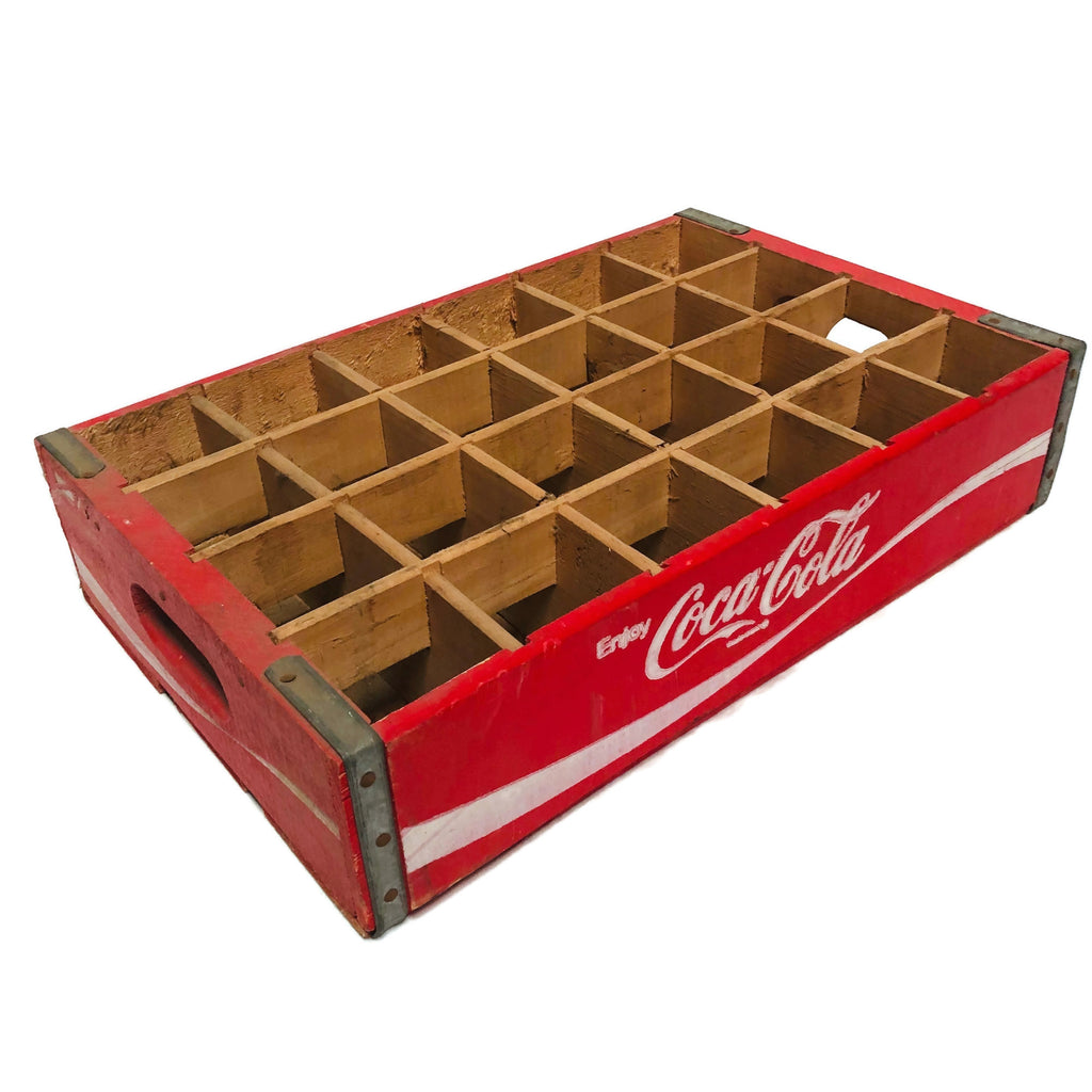 vintage soda crate
